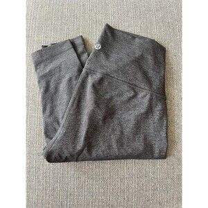 lululemon wunder under leggings gray